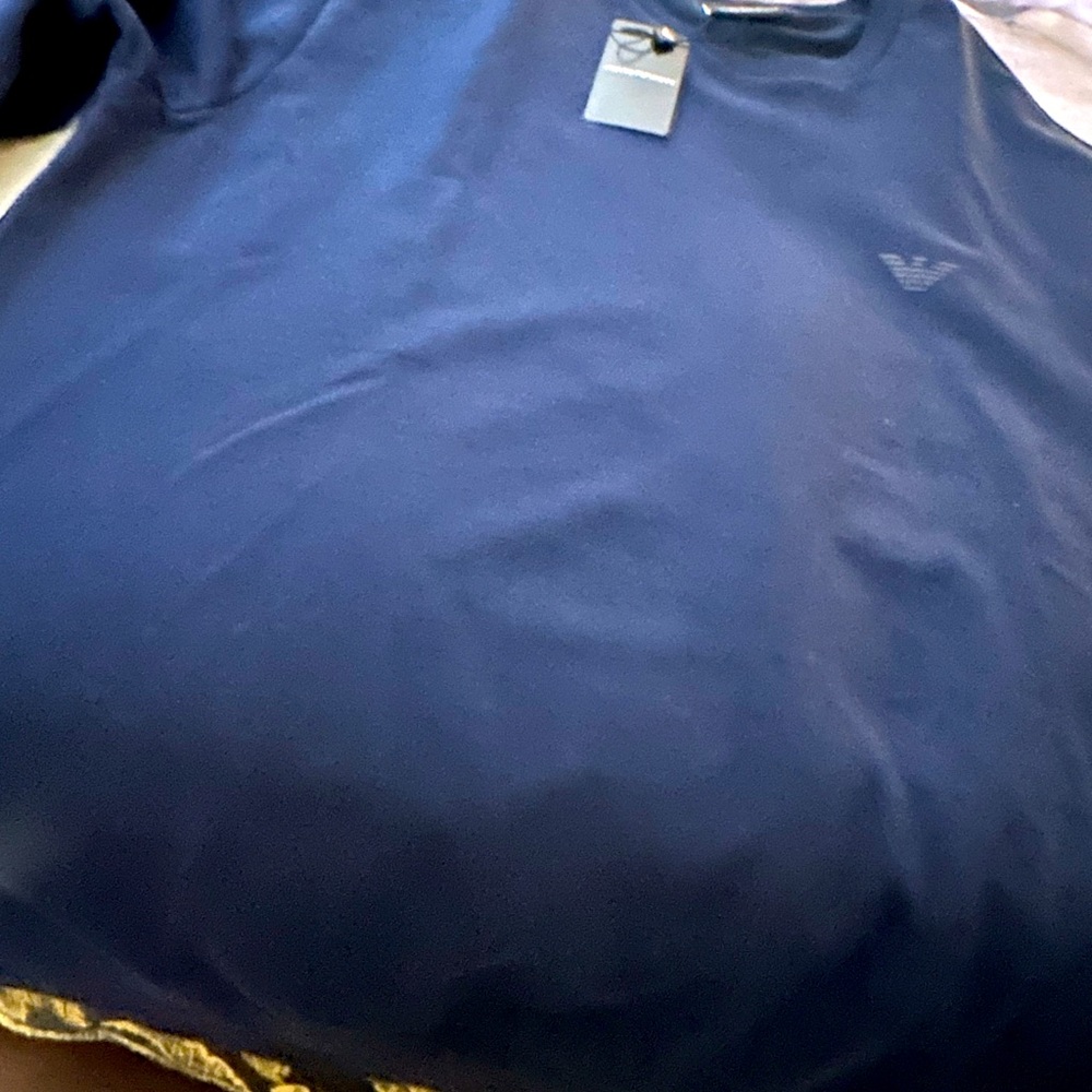 Men’s Armani Navy 3x Sweater